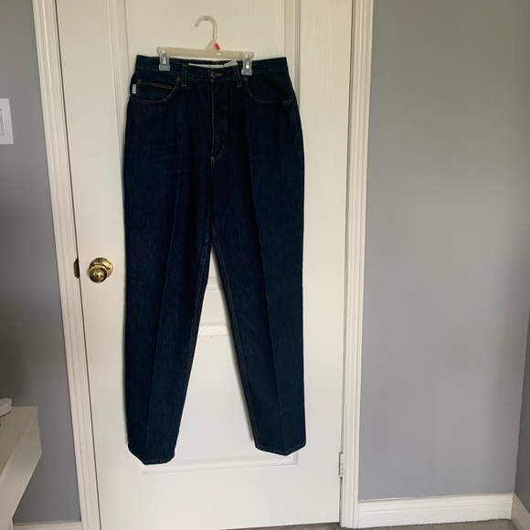 Part Two Dark Denim High Rise Jeans - Picture 4 of 5